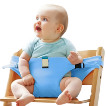 Carica l'immagine nel visualizzatore di Gallery, Seggiolone portatile regolabile -Blu - Ozerty