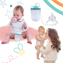 Carica l'immagine nel visualizzatore di Gallery, Biberon per autoalimentazione con valvola anticolica - Ozerty