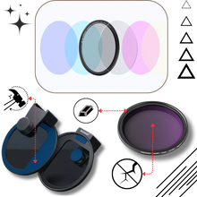 Carica l'immagine nel visualizzatore di Gallery, Obiettivo con Filtro per Smartphone Collegabile - Ozerty