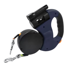 Carica l'immagine nel visualizzatore di Gallery, Guinzaglio Retrattile Anti-Groviglio per Cani -Blu Navy - Ozerty