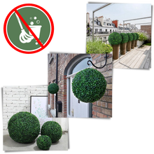 Carica l'immagine nel visualizzatore di Gallery, Palline topiarie di erba sintetica - Ozerty
