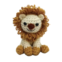 Carica l'immagine nel visualizzatore di Gallery, Kit di Animali all'Uncinetto per Principianti -Leone marrone - Ozerty