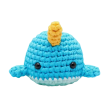 Carica l'immagine nel visualizzatore di Gallery, Kit di Animali all'Uncinetto per Principianti -Balena - Ozerty