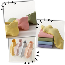 Carica l'immagine nel visualizzatore di Gallery, Calzini in cotone traspiranti e morbidi - Ozerty