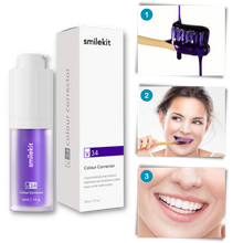 Carica l'immagine nel visualizzatore di Gallery, Dentifricio illuminante viola - Ozerty