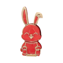 Carica l'immagine nel visualizzatore di Gallery, Supporto per telefono a forma di coniglietto -Rosso - Ozerty