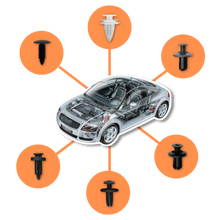 Carica l'immagine nel visualizzatore di Gallery, Set di clip per pannello porta auto - Ozerty