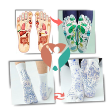 Carica l'immagine nel visualizzatore di Gallery, Calze per riflessologia stimolanti per la circolazione - Ozerty
