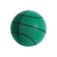 Carica l'immagine nel visualizzatore di Gallery, Pallone da basket silenzioso colorato -Verde/24 cm - Ozerty