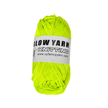 Carica l'immagine nel visualizzatore di Gallery, Filato colorato a bagliore morbido -Giallo - Ozerty