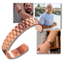 Carica l'immagine nel visualizzatore di Gallery, Bracciale magnetico terapeutico in rame - Ozerty