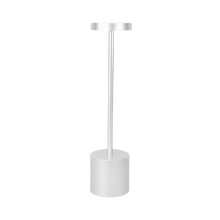 Carica l'immagine nel visualizzatore di Gallery, Lampada da tavolo ricaricabile senza fili -Argento - Ozerty