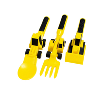 Carica l'immagine nel visualizzatore di Gallery, Set di piatti e utensili per un'alimentazione creativa e costruttiva -Set di posate - Ozerty