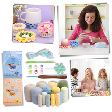 Carica l'immagine nel visualizzatore di Gallery, Sottobicchieri creativi artigianali fai da te - Ozerty