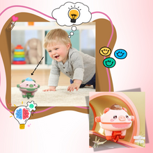 Carica l'immagine nel visualizzatore di Gallery, Maialino in monociclo giocattolo - Ozerty