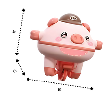 Carica l'immagine nel visualizzatore di Gallery, Maialino in monociclo giocattolo - Ozerty