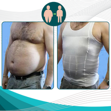 Carica l'immagine nel visualizzatore di Gallery, Body Shaper dimagrante discreto da uomo - Ozerty