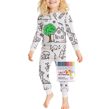Carica l'immagine nel visualizzatore di Gallery, Pigiama Doodle Dream -La mia casa - Ozerty
