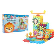 Carica l'immagine nel visualizzatore di Gallery, Blocchi da costruzione educativi a doppio funzionamento -Leone - Ozerty