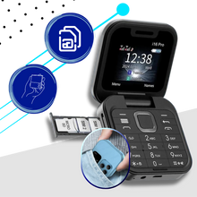 Carica l'immagine nel visualizzatore di Gallery, Telefono cellulare pieghevole Dual Sim piccolo - Ozerty