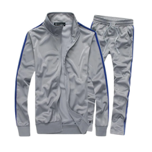 Carica l'immagine nel visualizzatore di Gallery, Tuta da ginnastica dinamica da uomo -Grigio/MGrigio/LGrigio/XLGrigio/XXLGrigio/3XLGrigio/4XLGrigio/5XL - Ozerty