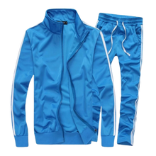 Carica l'immagine nel visualizzatore di Gallery, Tuta da ginnastica dinamica da uomo -Azzurro/MAzzurro/LAzzurro/XL - Ozerty