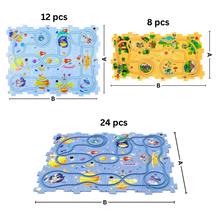 Carica l'immagine nel visualizzatore di Gallery, Set di piste educative per auto elettriche - Ozerty