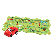 Carica l'immagine nel visualizzatore di Gallery, Set di piste educative per auto elettriche -Foresta/15 Pezzi - Ozerty