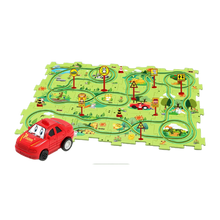 Carica l'immagine nel visualizzatore di Gallery, Set di piste educative per auto elettriche -Foresta/25 Pezzi - Ozerty