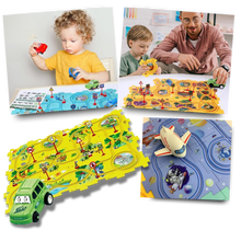 Carica l'immagine nel visualizzatore di Gallery, Set di piste educative per auto elettriche - Ozerty