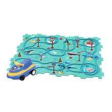 Carica l'immagine nel visualizzatore di Gallery, Set di piste educative per auto elettriche -Oceano/25 Pezzi - Ozerty