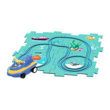 Carica l'immagine nel visualizzatore di Gallery, Set di piste educative per auto elettriche -Oceano/5 Pcs - Ozerty