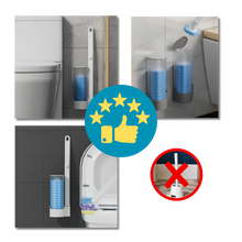 Carica l'immagine nel visualizzatore di Gallery, Spazzola per WC monouso a pulizia efficiente - Ozerty