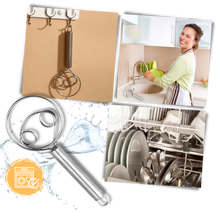 Carica l'immagine nel visualizzatore di Gallery, Frusta per impasto danese in acciaio inossidabile - Ozerty