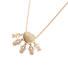 Carica l'immagine nel visualizzatore di Gallery, Elegante collana con charm per la mamma -2 Ragazzi 3 Ragazze - Ozerty