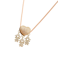 Carica l'immagine nel visualizzatore di Gallery, Elegante collana con charm per la mamma -3 Ragazze - Ozerty, Elegante collana con charm per la mamma -3 Ragazze 1 Ragazzo - Ozerty