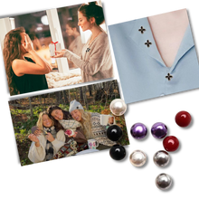 Carica l'immagine nel visualizzatore di Gallery, Eleganti spille a bottone senza cuciture - Ozerty