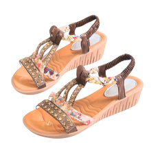 Carica l'immagine nel visualizzatore di Gallery, Eleganti sandali ortopedici Boho -Caffè/EU35Caffè/EU36Caffè/EU37Caffè/EU38Caffè/EU39Caffè/EU40Caffè/EU41 - Ozerty