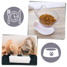 Carica l'immagine nel visualizzatore di Gallery, Ciotola comfort rialzata per gatti - Ozerty