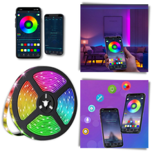 Carica l'immagine nel visualizzatore di Gallery, Striscia led RGB ad alta efficienza energetica - Ozerty