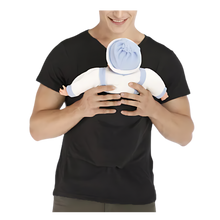 Carica l'immagine nel visualizzatore di Gallery, Maglietta canguro ergonomica alla moda -Nero/M Uomo Nero/L UomoNero/XL UomoNero/XXL UomoNero/3XL UomoNero/4XL UomoNero/5XL Uomo - Ozerty