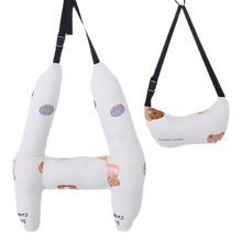 Carica l'immagine nel visualizzatore di Gallery, Cuscino da Viaggio per Collo con Supporto Ergonomico -Orso beige - Ozerty