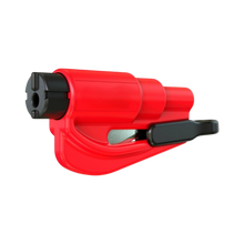 Carica l'immagine nel visualizzatore di Gallery, Strumento di rottura per auto essenziale 2 in 1 -Rosso - Ozerty