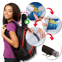 Carica l'immagine nel visualizzatore di Gallery, Tappetino per Puzzle in Feltro Arrotolabile - Ozerty