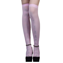 Carica l'immagine nel visualizzatore di Gallery, Calze Compressori con Design Festivi per Halloween -Scheletro bianco - Ozerty