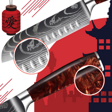 Carica l'immagine nel visualizzatore di Gallery, Coltelli giapponesi della serie Terra di fuoco - Ozerty