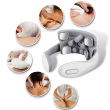 Carica l'immagine nel visualizzatore di Gallery, Massaggiatore per collo e spalle a quattro teste - Ozerty