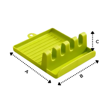 Carica l'immagine nel visualizzatore di Gallery, Porta Spatole Antiscivolo a Quattro Scomparti - Ozerty