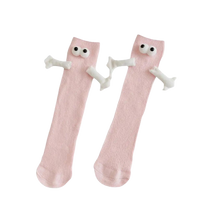 Carica l'immagine nel visualizzatore di Gallery, Divertenti calzini con mani magnetiche -Rosa/Taglia unica - Ozerty