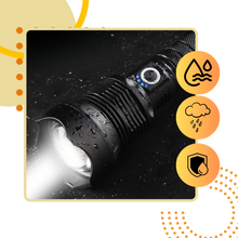 Carica l'immagine nel visualizzatore di Gallery, Torcia a led ricaricabile ad alto raggio - Ozerty